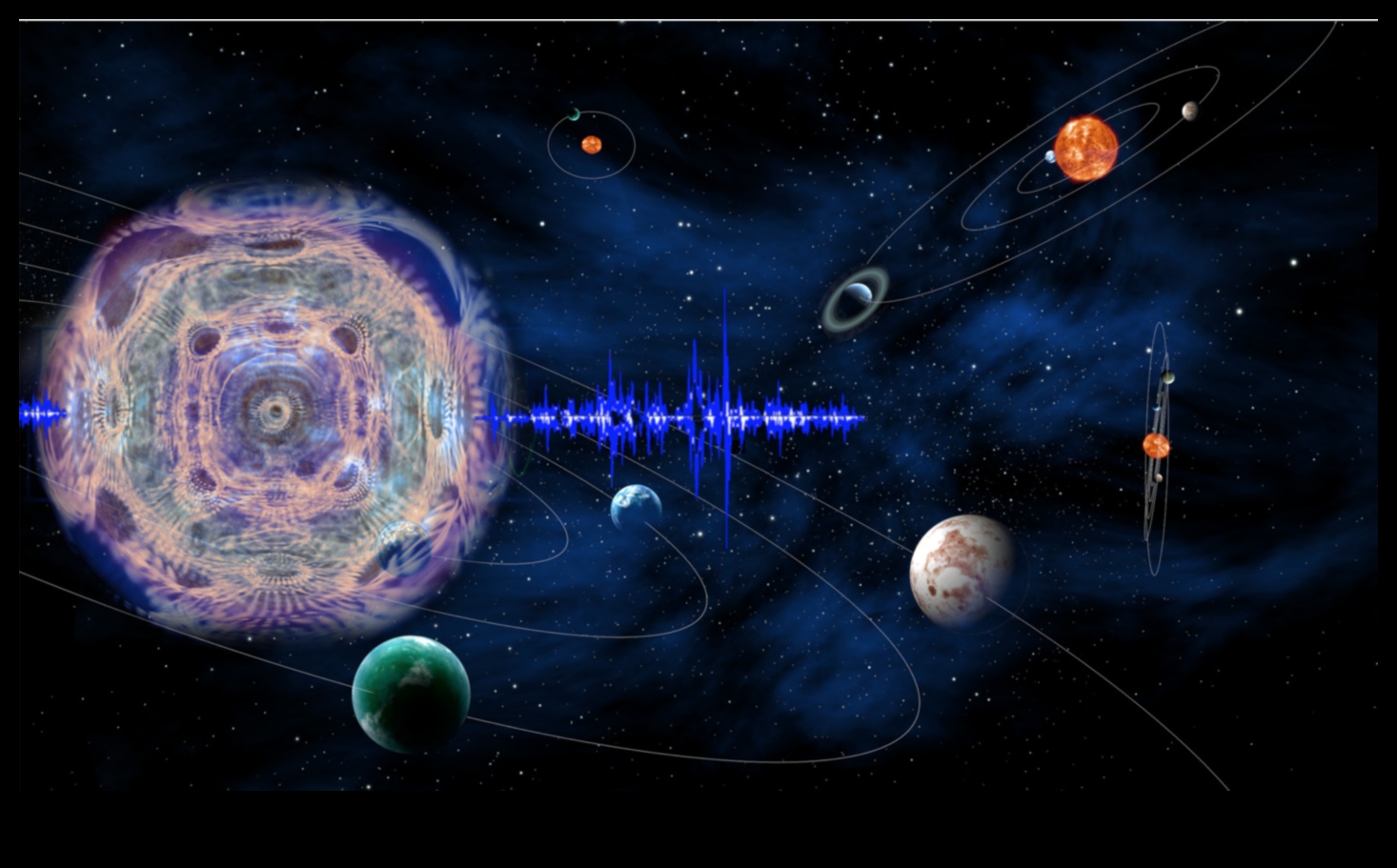 הרמוניות בין-כוכביות המנגינה של חקר שמימי מסע דרך הקוסמוס, חוקר את המוזיקה של הכוכבים. 3 הרמוניות בין-כוכביות: המנגינה של חקר השמים