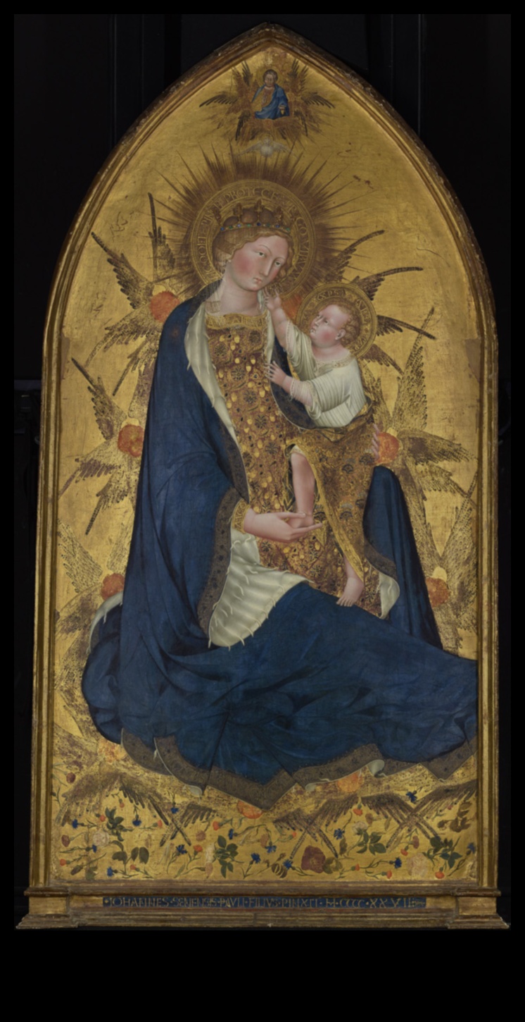 קנבסים מוזהבים הפלטה המפוארת של יצירות מופת מתקופת הרנסנס 2 בדים מוזהבים: הצבעוניות המפוארת של יצירות מופת מתקופת הרנסנס