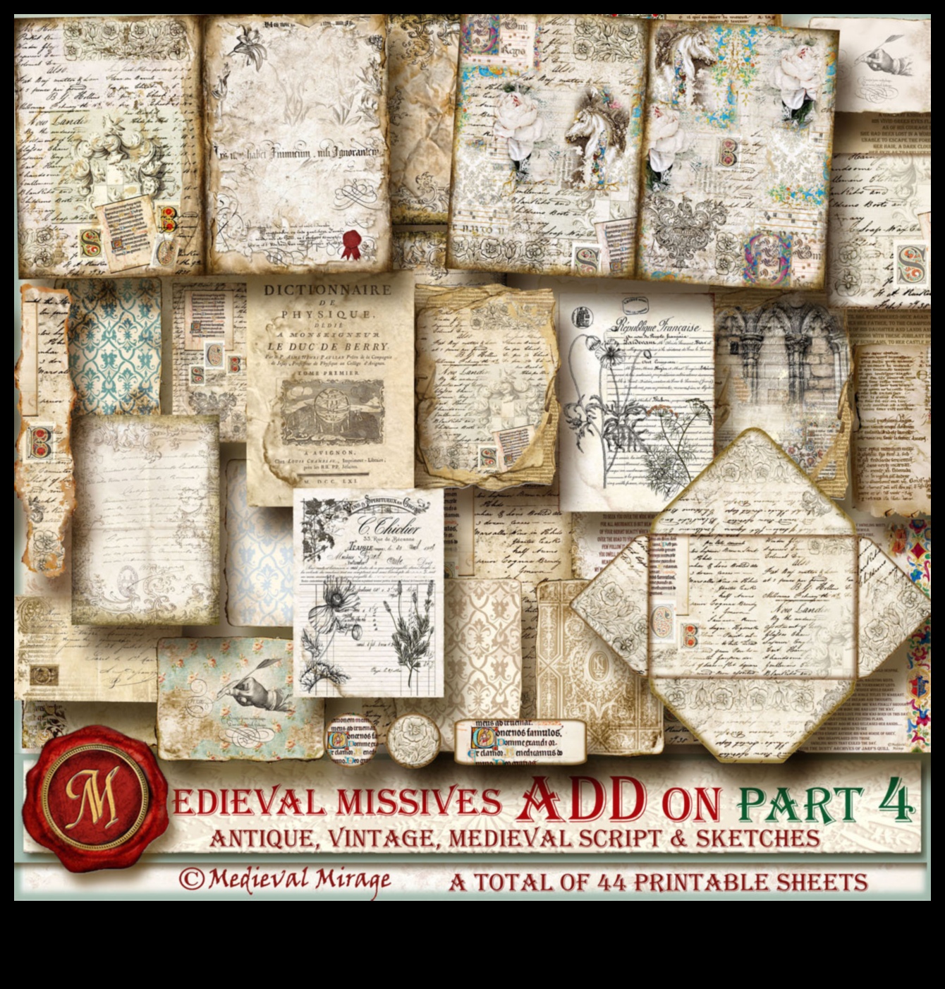 Medleys כתב יד מימי הביניים חגיגה חזותית של טקסט ותמונה 4 שילובי כתבי יד מימי הביניים: הרמוניזציה של טקסט ותמונה