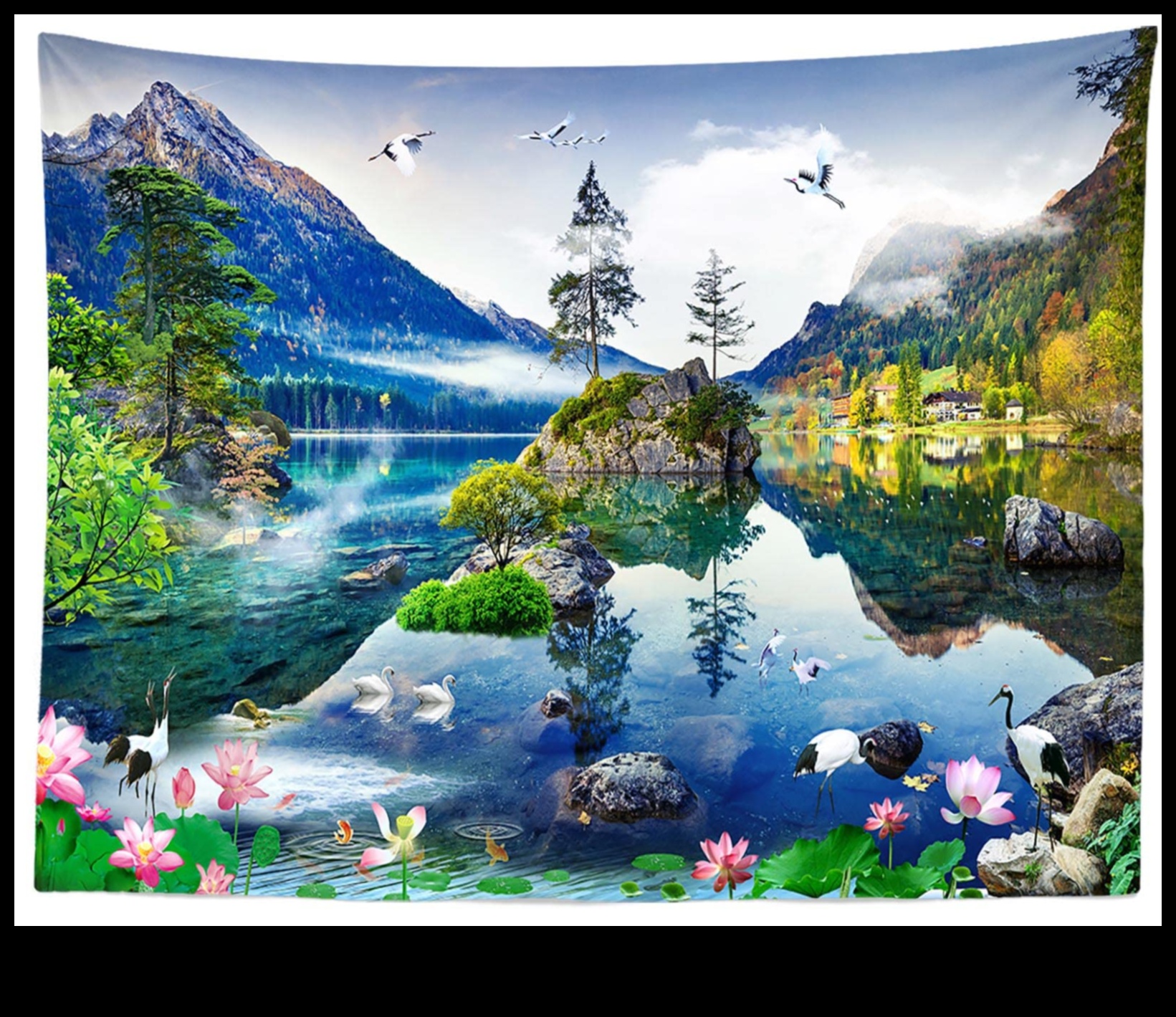 שטיחי הטבע של נהרות ואגמים 2 מדוע נהרות ואגמים הם מרכיבים חיוניים של נופי מים?