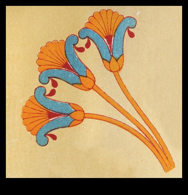 פריחת לוטוס מוטיב פרחוני נצחי באמנות מצרית 3 פריחת הלוטוס: מוטיבים פרחוניים באמנות מצרית