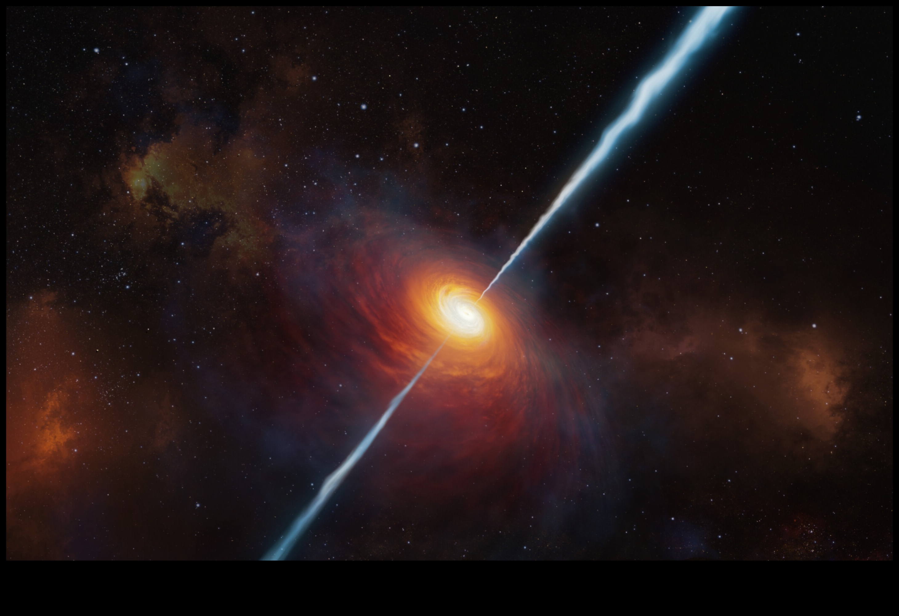 קוואזרים קוונטיים: מאירים את הבמה הקוסמית עם ברק אינטנסיבי