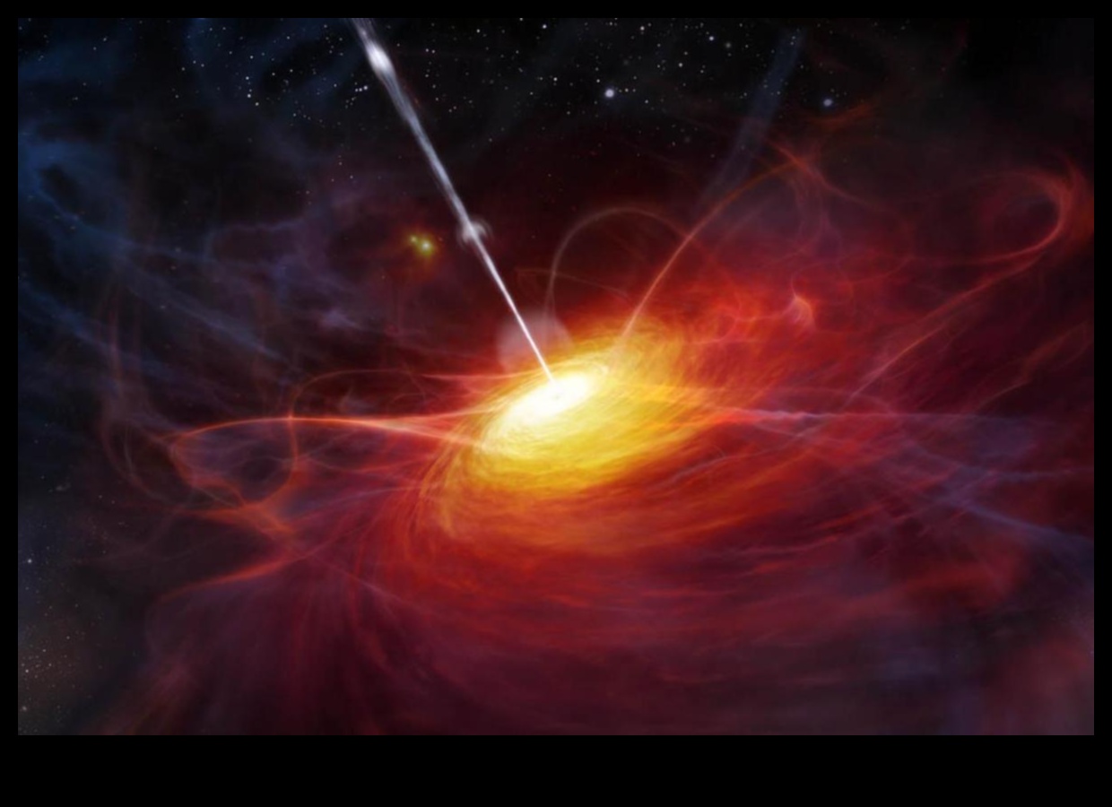 קוואזרים קוונטיים: מאירים את הבמה הקוסמית עם ברק אינטנסיבי