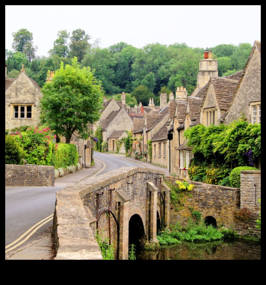 כפרים מוזרים מדריך לאבני חן נסתרות של אנגליה 4 קסם מוזר: נופים של כפר ועיר נחקר