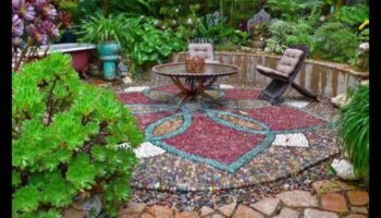 Epic Outdoor Elegance: עיצוב גן מגמתי