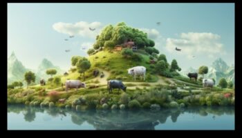 האלגנטיות של כדור הארץ: תצוגה של נופים חינניים ויפים נחשפה