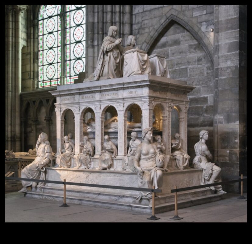 מאוזוליאום מלכותי: קברים גותיים ואמנות קבורה