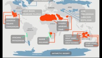 מדוע נופי מדבר נחשבים קשים אך יפים?