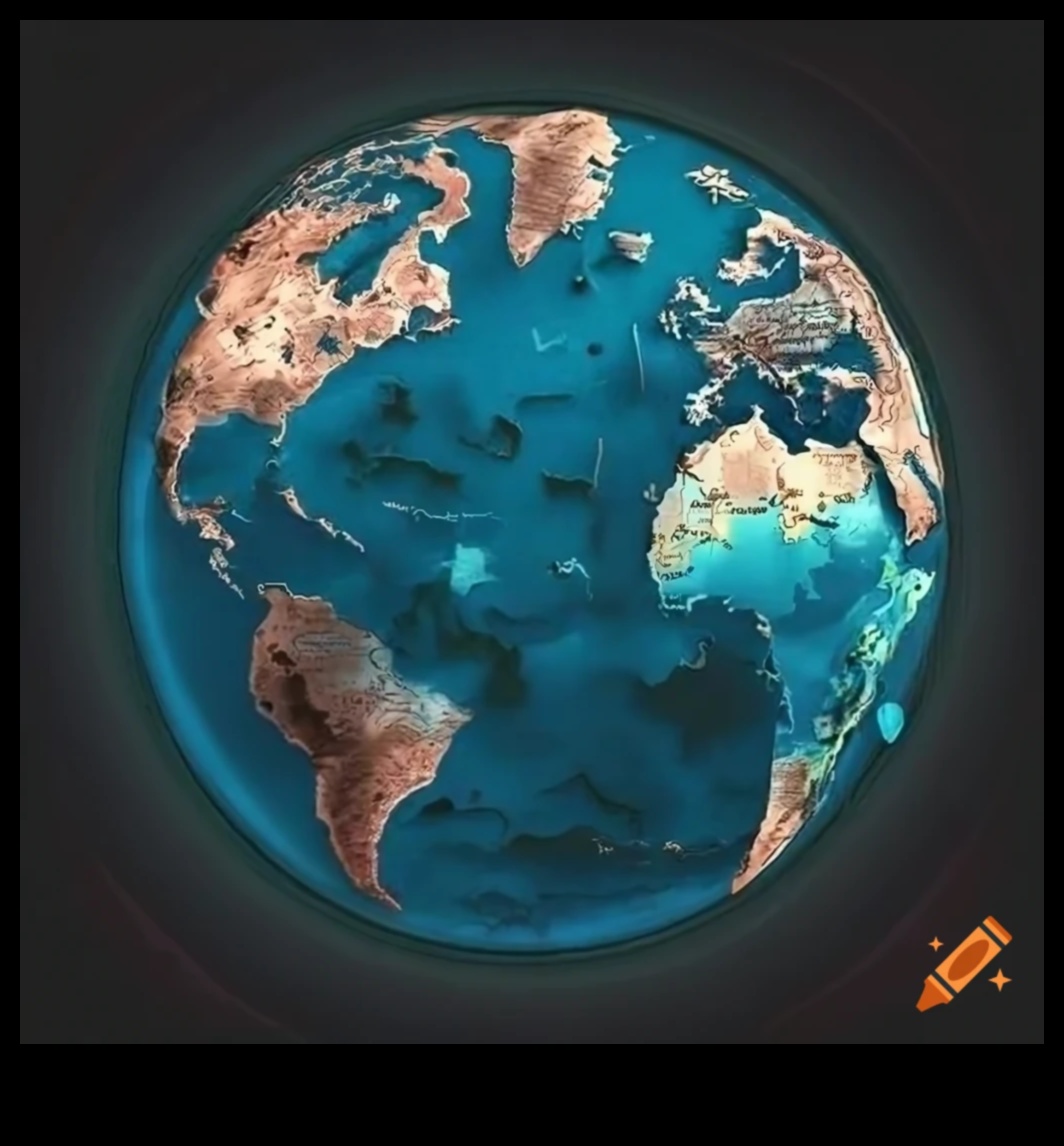 עולם של נופים מגוונים 1 אופקים מגוונים: תצוגה של הנופים המגוונים של כדור הארץ בכל פריים