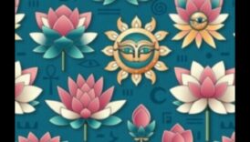 פריחת לוטוס מוטיב מפואר נצחי באמנות מצרית 1 פריחת הלוטוס: מוטיבים פרחוניים באמנות מצרית