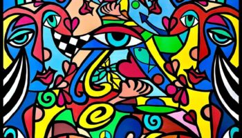 פרספקטיבות פופ ארט: עדשה צבעונית על סצנות יומיומיות